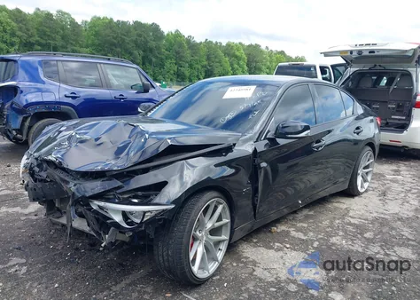 2015 Infiniti Q50 Premium/Sport z USA, uszkodzony, nr VIN JN1BV7AP2FM337093